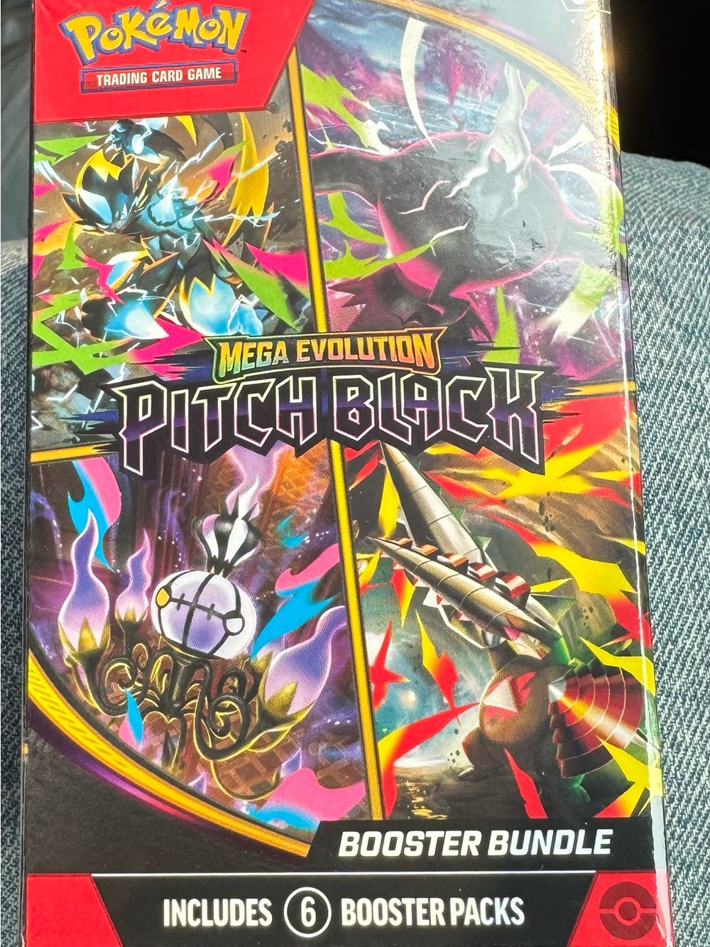 New Pokemon Mega Evolution Pitch Black Booster Bundle unopened - Multicolor